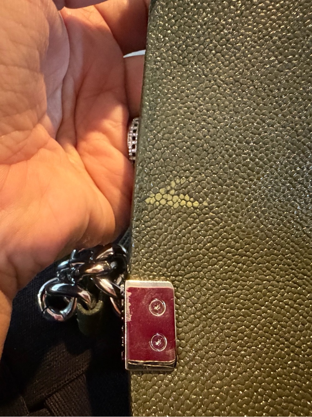 INSPIRED Quilted Bag with Convertible Chain Straps - Picture 6 of 13